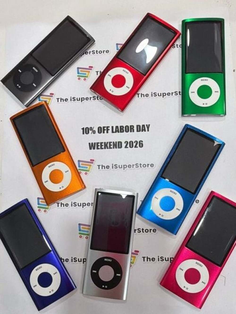 Apple iPod Nano 5th Generation (16GB) - Multiple Colors Available